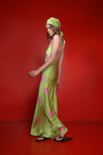 Load image into Gallery viewer, Blossom lime maxi dress