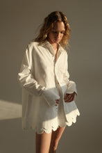 Load image into Gallery viewer, Corfu long blouse - pearl