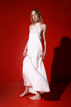 Load image into Gallery viewer, Venice bias cut silk dress - black