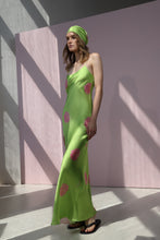 Load image into Gallery viewer, Blossom lime maxi dress