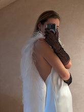 Load image into Gallery viewer, Venice bias cut heavy silk dress - pearl