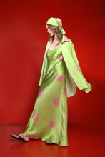 Load image into Gallery viewer, Blossom lime maxi dress