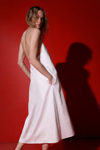 Load image into Gallery viewer, Venice bias cut cotton dress - pearl