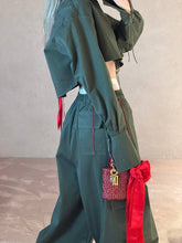Load image into Gallery viewer, Cargo balloon trousers - chocolate