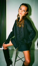 Load image into Gallery viewer, Corsica oversized cotton blouse-pearl