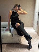 Load image into Gallery viewer, Venice bias cut heavy silk dress - pearl