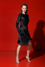 Load image into Gallery viewer, Jagger open back mini dress-black