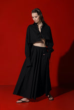 Load image into Gallery viewer, Corsica cotton full maxi skirt
