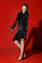 Load image into Gallery viewer, Jagger open back mini dress-black