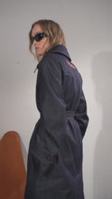 Load and play video in Gallery viewer, Sold out denim trench coat is back