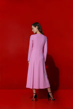 Load image into Gallery viewer, Tiffany premium quality wool crepe dress - blush