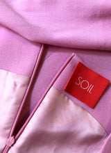 Load image into Gallery viewer, Tiffany premium quality wool crepe dress - blush