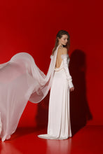 Load image into Gallery viewer, Ella heavy silk maxi gown