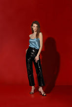 Load image into Gallery viewer, Birkin open back silk top - pearl