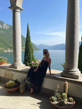 Load image into Gallery viewer, Brigitte linen dress - coal