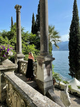 Load image into Gallery viewer, Brigitte linen dress - coal