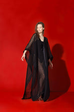 Load image into Gallery viewer, Paradise kimono-cape - coal
