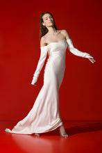Load image into Gallery viewer, Liana heavy silk maxi gown
