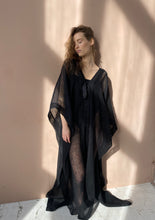 Load image into Gallery viewer, Paradise kimono-cape - coal