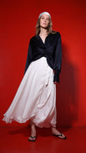 Load image into Gallery viewer, Double layer silk skirt - pearl
