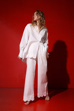 Load image into Gallery viewer, Corfu blouse and trousers set - pearl
