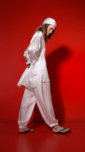 Load image into Gallery viewer, Balloon wide leg trousers - pearl
