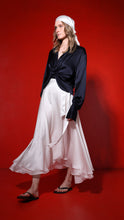 Load image into Gallery viewer, Double layer silk skirt - pearl

