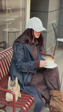 Load and play video in Gallery viewer, Cargo blouse and balloon trousers set - chocolate
