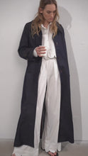 Load and play video in Gallery viewer, Sold out denim trench coat is back

