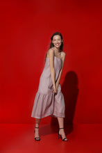 Load image into Gallery viewer, Brigitte linen dress - ancient rose
